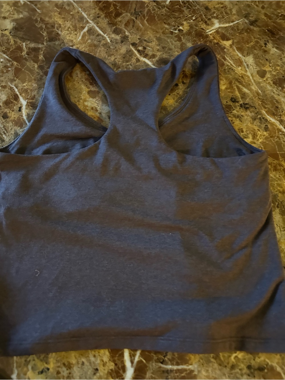 Vuori halo performance Brown Crop Tank Top -